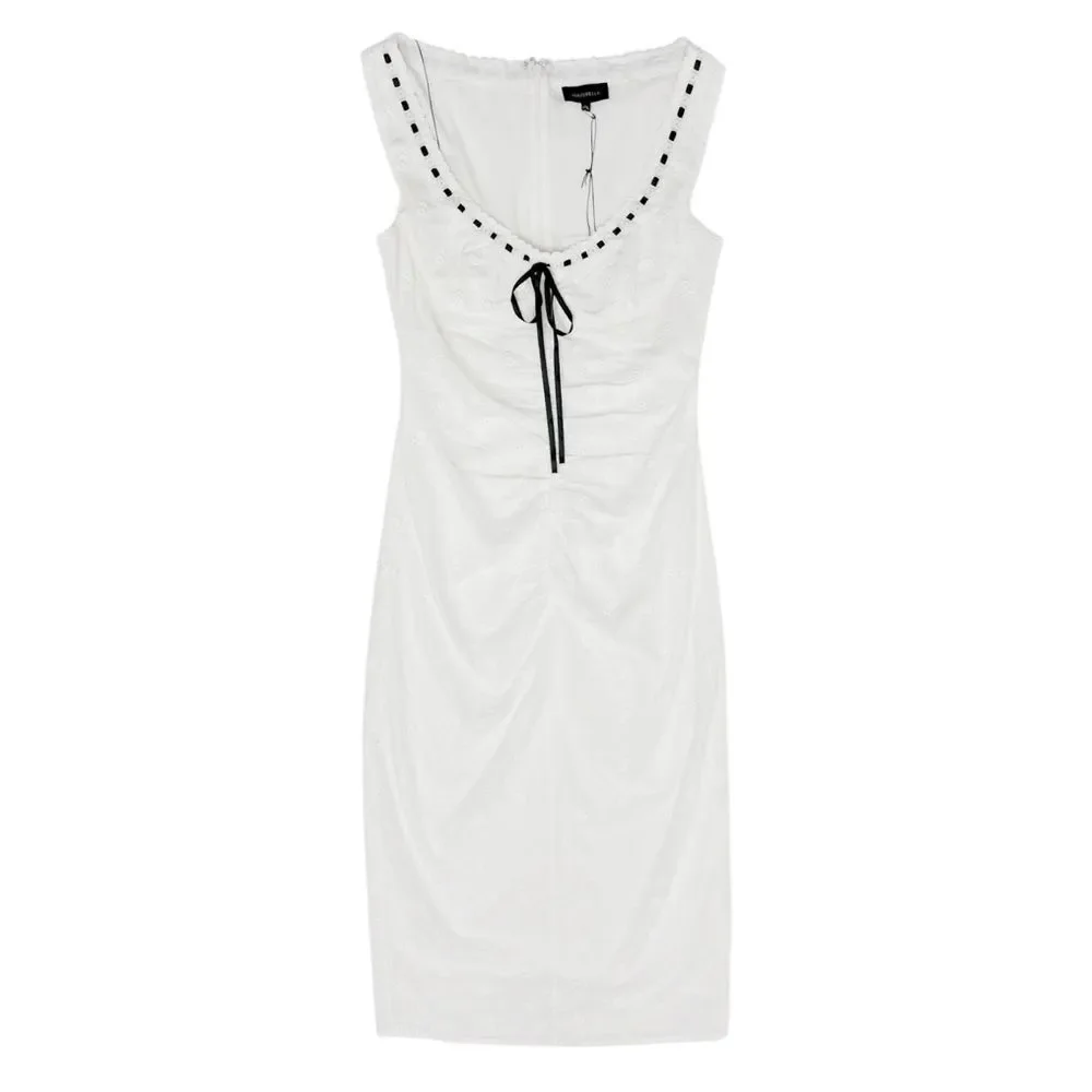 NWT MAJORELLE Carmen Midi Dress in White